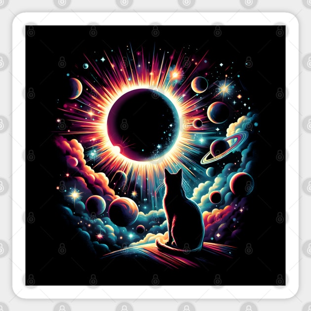 Eclipse Enchantment 2024 Sticker by MakerMind8.2
